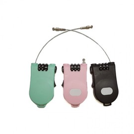 Multi-Purpose Wire Rope Lock RD-10777 Pink 2ea