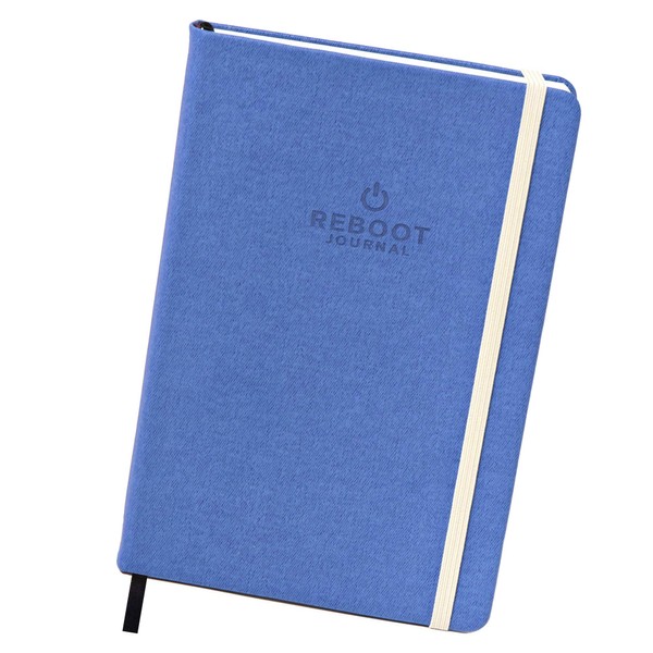 The Reboot Journal - Habit Journal for Building Positive Life Changing Habits - Guided Daily Self Improvement Blueprint with Habit Tracker - Accelerate Your Personal Growth - Undated Wellness Journal