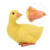 Duck Ornament Resin Weather Resistant Cute Vivid Expression Duck Statues
