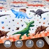 Watercolour Dinosaur Party Tablecloth - 1PCS 137 x 274cm Dinosaur