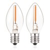 C7 LED E12 Candelabra Bulb Small Edison Candle Night Light