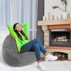 Lazy Sofa Small Bean Bag Chair Cover (No Filler) for