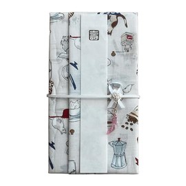 Forum Art F-104 Handkerchief Celebration Bag, Coffee and Cat