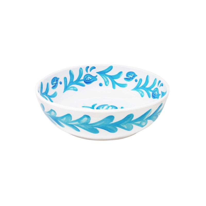 Le Cadeaux Luxury Melamine Cereal Serving Bowls, Set of 4,Sicily