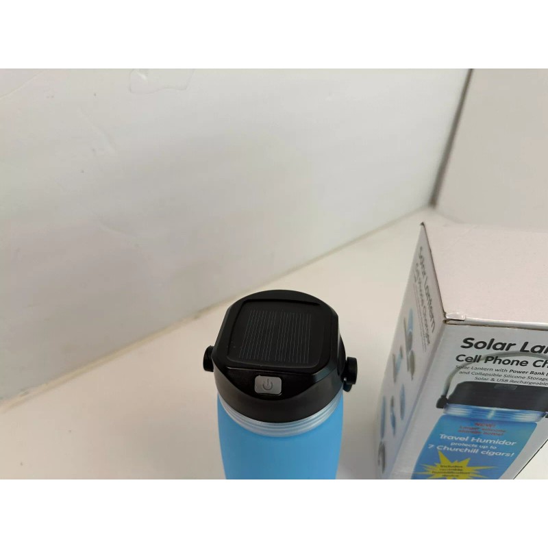 na solar lantern cell phone charger large silicone storage bottle