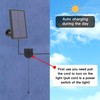 YUMAMEI Solar Pendant Lights, Solar Powered Shed Light with Pull