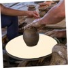 Gadpiparty 2 Sheets Clay Sculpture Mat Durable Pottery Throwing Mat