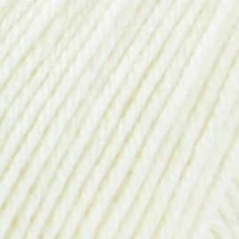 Frida's Wollhaus Lana Grossa 100 g Meilenweit 100 Seta Sock Wool Merino Silk Yarn 31 Colours (24 | Brilliant White)