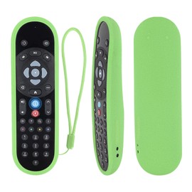 Luminous Green Remote Control Case ONLY for Sky Q 2020 Bluetooth Voice Remote EC201/EC202, Protective Remote Cover with Lanyard - Glow Green (Please Confirm the Compatibility Through Figure 2)