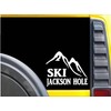Ski Jackson Hole K647 6 inch Sticker Mountain decal