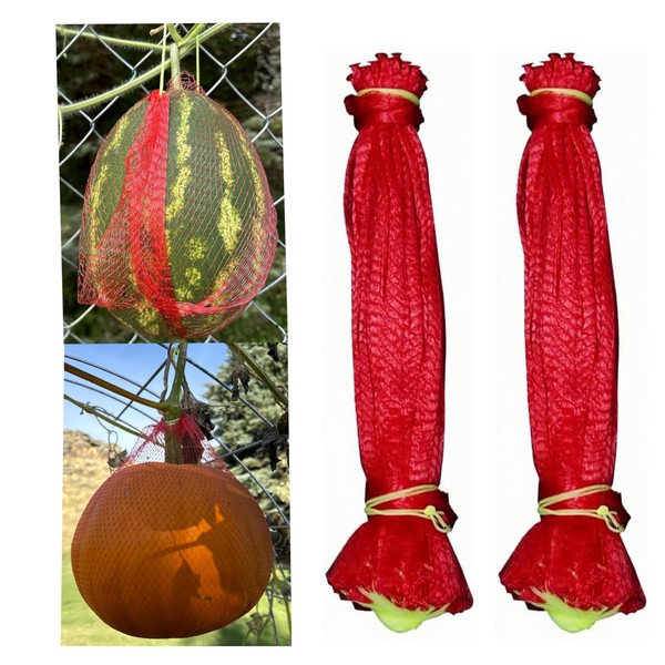 100 Pack Watermelon Nets,Hanging Watermelon Support Nets,Reusable Melon Hammocks Cradles