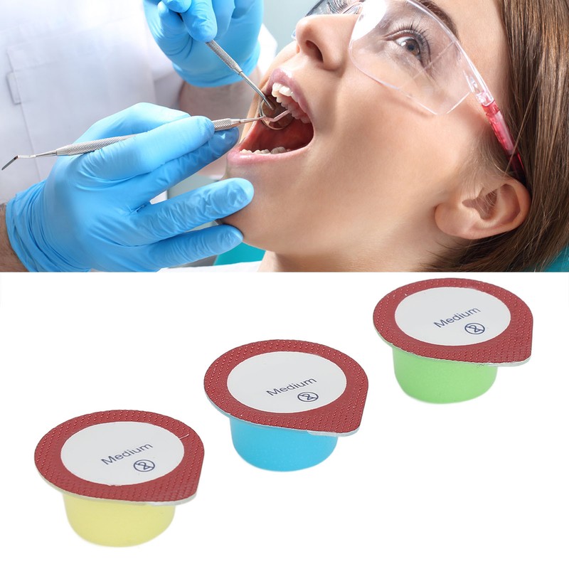 200pcs Teeth Polish Cream 150 Mesh Reduce Dental Calculus Whitening