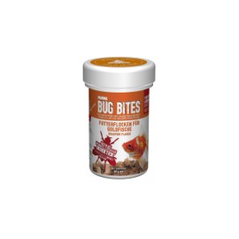 Fluval Bug Bites Goldfish Fish Food, Flakes for Small to Medium Sized Fish, 0.63 oz., A7338