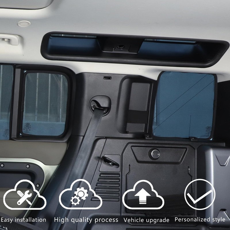 Car Window Shades Compatible with Land Rover Defender 110 2020-2025，Front