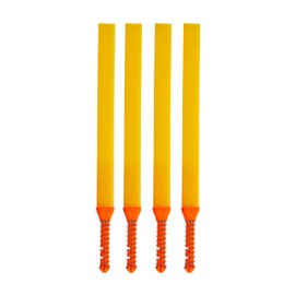 Mr. Summer Float 4", Yellow, 4 Pack