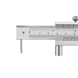 ZLKSKER 3pcs Carbide Needles (2mm×3.4cm) Replacement for Parallel Crossed Caliper, Tungsten Steel Scribing Needle, Vernier Calipers Marking Needle
