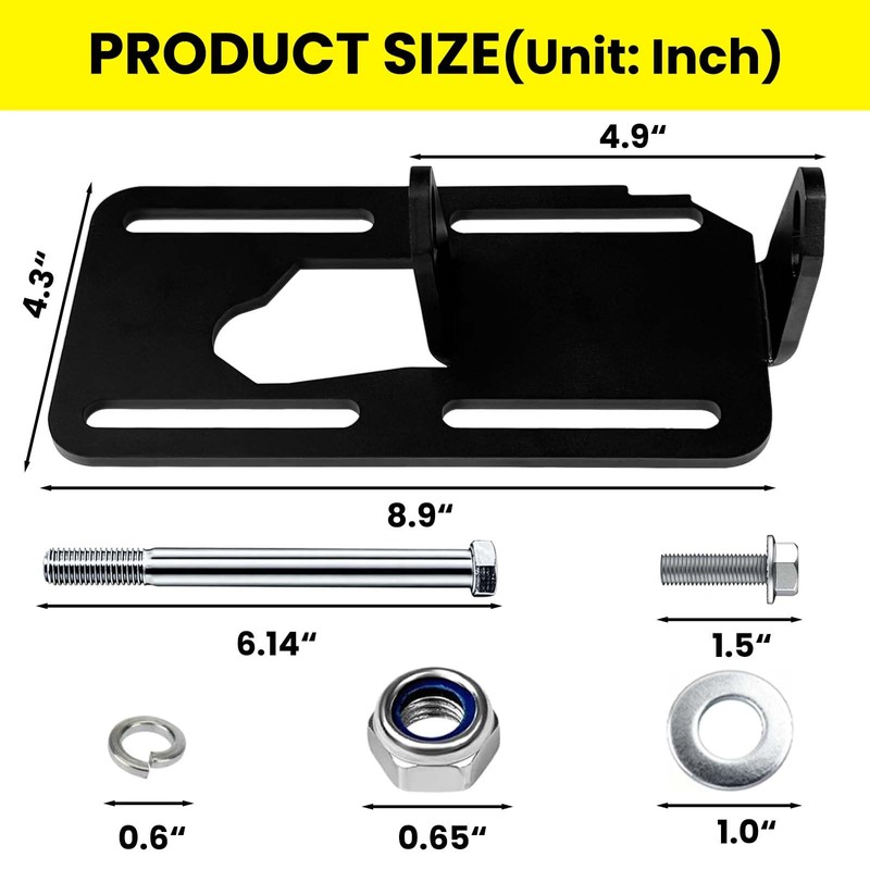 LS Swap Motor Mounts Compatible with 1973-1998 Square Body /