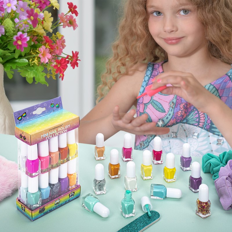 Tri-Coastal Design - Set of 14 Nail Enamel for Kids,