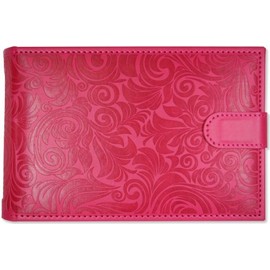 Raspberry Photo Album (Stores 48 4-inch x 6-inch photos, Brag Book)