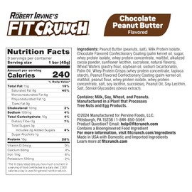 FITCRUNCH Wafer Protein Bars, 16g of Protein & 1-3g of Sugar (9 Bars, Variety Pack)
