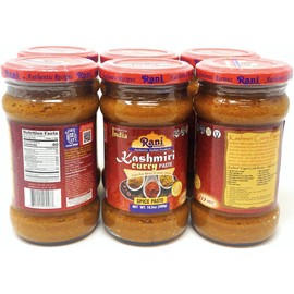 Rani Kashmiri Masala Curry Paste 10.5oz (300g) Glass Jar, Pack of 5+1 FREE ~ All Natural | NON-GMO | Vegan | Gluten Free | Indian Origin, Cooking Spice Paste