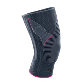 medi Genumedi PT - Knee Support Left | Silver | Size III | Patella Bandage to Improve Patella Guidance