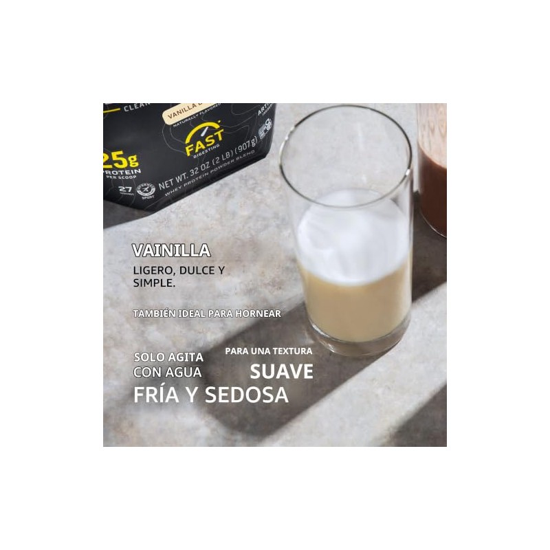 Ascent Native Fuel Whey Polvo Proteínico con Suero de Leche