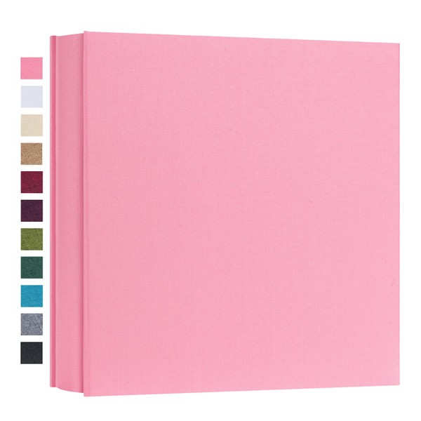 potricher Photo Album 8x10 160 Pockets Linen Cover 8x10 Photo