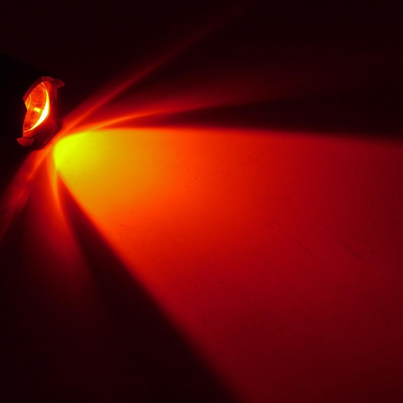 MVIOCS Red LED Flashlight, High Lumens, Ultra Bright Red Flashlight,