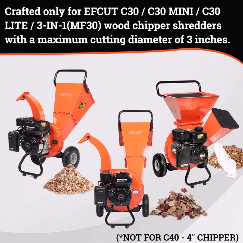 EFCUT Replacement Blades for C30/C30 Mini/C30 Lite/3 in 1 Wood