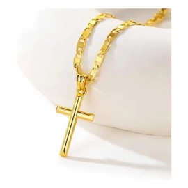 Collares De Cruz Para Mujer Accesorios De Acero Inoxidable Para Hombre Joyería Y Accesorios Collares Con Diseño Elegante Cadenas Para Hombre Para Uso Diario Joyería Para Hombre Collares Para Hombre