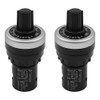 Tiardey 2PCS 22mm 10K Ohm Variable Speed Potentiometer Rotary Potentiometer