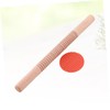 CIYODO Ridged Rolling Pin for Baking Wooden Pasta Rolling Stick