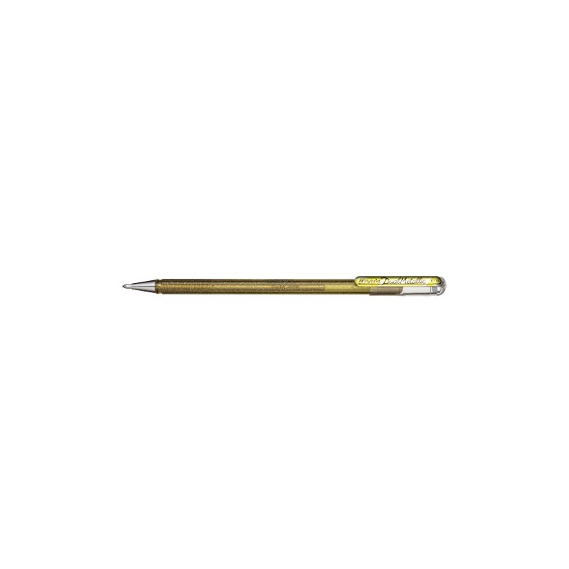 Pentel K110 Dual Hybrid Dual Metallic Metallic Gel Rollerball Pen