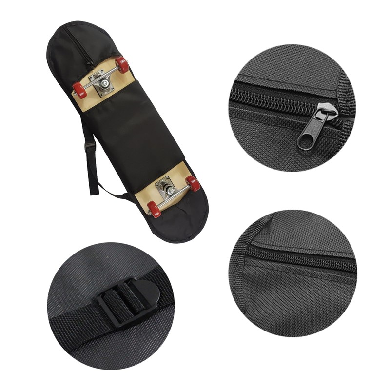 Floatdream 2 pieces skateboard bag, waterproof, skateboard bag, longboard bag,