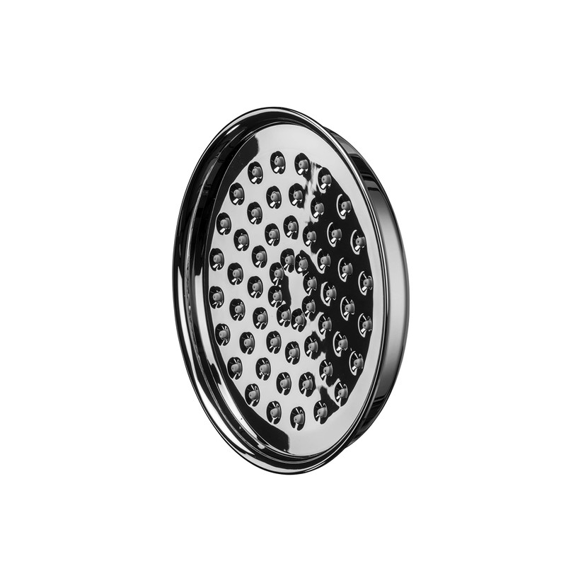 Croydex AM169841 Traditional Rain Shower Overhead, Stainless_Steel, Silver, 17.3x2.5x3.5 cm