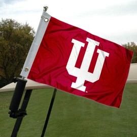 College Flags & Banners Co. IU Hoosiers Golf Cart and Boat Flag