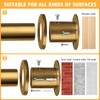 Closet Rods For Hanging Clothes, 17-28 Inch Adjustable Closet Rod,