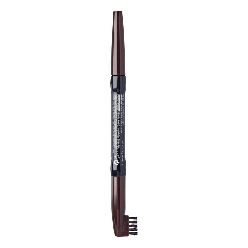 Kiss New York Professional Long-Lasting Eyebrow, Retractable Eyebrow Pencil, Rich