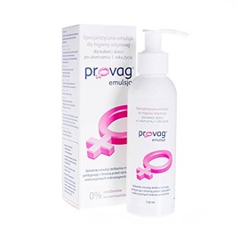PROVAG SPECIALIZED EMULSION FOR INTIMATE HYGIENE FOR WOMEN AND CHILDREN AFTER 1 YEAR 150ML.SPECJALISTYCZNA EMULSJA DO OKOLIC INTYMNYCH