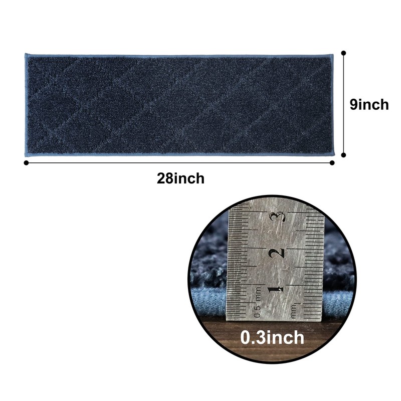 COSY HOMEER COSY HOMEER Edging Stair Treads Non-Slip Carpet Mat