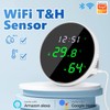 WiFi Thermometer Hygrometer Monitor: Smart Humidity Temperature Sensor with LED