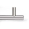Probrico 10 Pack|4 Inch Modern Cabinet Handles Satin Nickel, Stainless