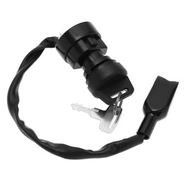 EMSea Motorcycle Ignition Key Set Ignition Switch Keys Compatible with Kawasaki Brute Force 650 750 Prairie 700 Motorbike Accessories