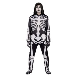Skeleton Adult Costume | Large