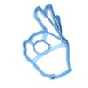 Sweet Prints Inc Okay Hand Cookie Cutter - Dishwasher Safe