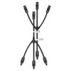 ACOPOWER 1 Pair Solar Panel Connectors, Y Branch Parallel Adapter,1