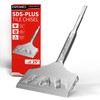 KAFUWELL Scalpello SDS-Plus per Piastrelle, 194×78 mm, Angolato 25°, 42CrMo