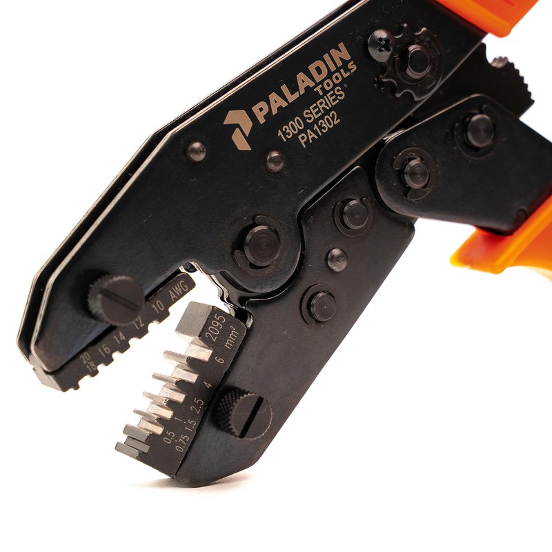 Paladin Tools PA1302 Professional Crimping Tool Frame, Six Ratchet Gear
