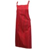 Zukeo Chef Pack of 5 Professional Woven Stripe Cotton Butchers